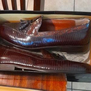 Stacy Adams Castello men's snake skin